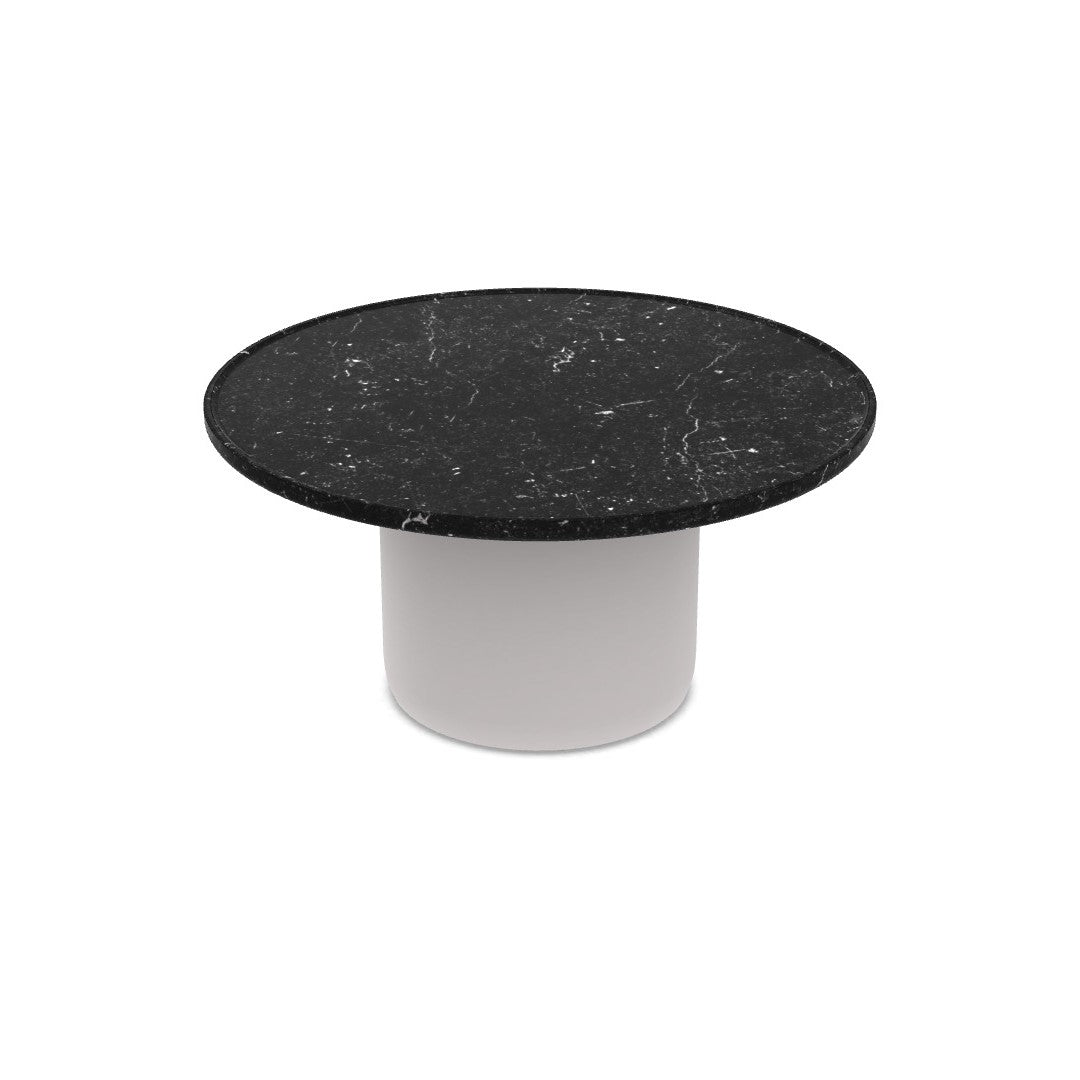Button Tables - Round small table cm Ø 80 (satin frame)