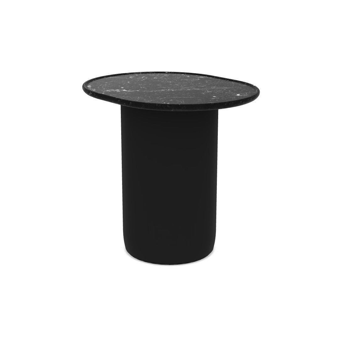 Button Tables - Oval small table cm 54 (satin frame)